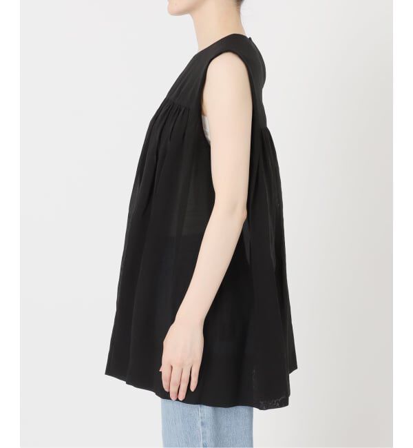 IENA「《一部店舗限定》Maison IENA シアーノースリーブブラウス」|シャツ・ブラウス|