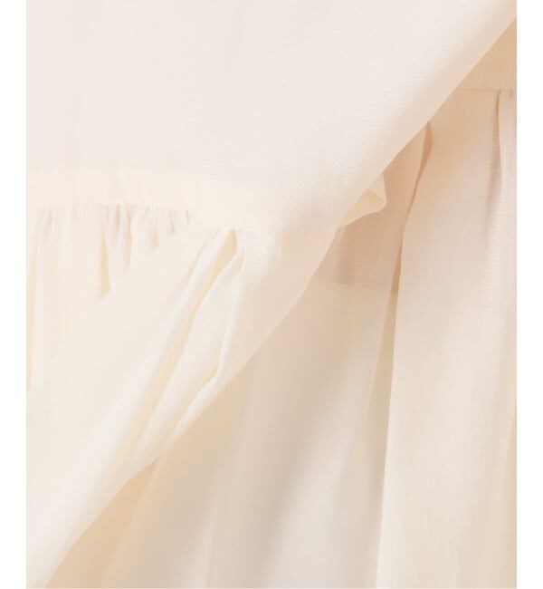 IENA「《一部店舗限定》Maison IENA シアーノースリーブブラウス」|シャツ・ブラウス|