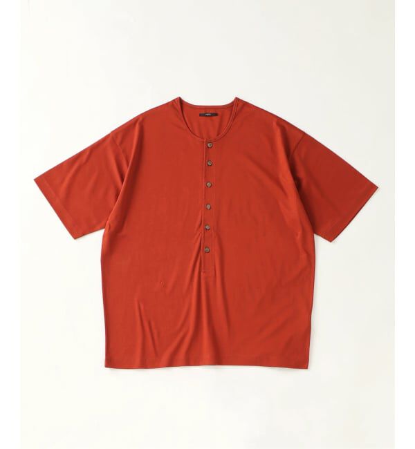EDIFICE「Albini（アルビニ） DEEP LINE ヘンリーネックシャツ」|Tシャツ・カットソー|