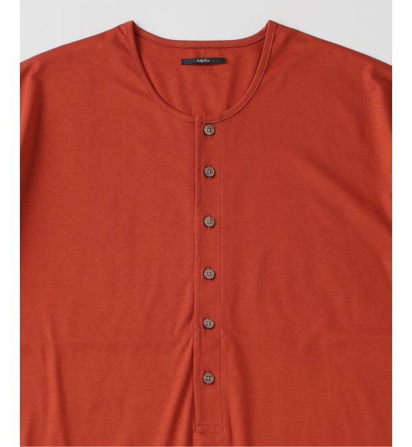 EDIFICE「Albini（アルビニ） DEEP LINE ヘンリーネックシャツ」|Tシャツ・カットソー|