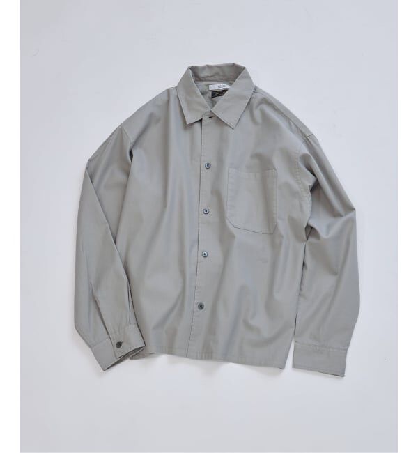 JOURNAL STANDARD relume「JAMES FABRIC / ジェームスファブリック ガーメントダイ シャツ」|シャツ・ブラウス|グレーB