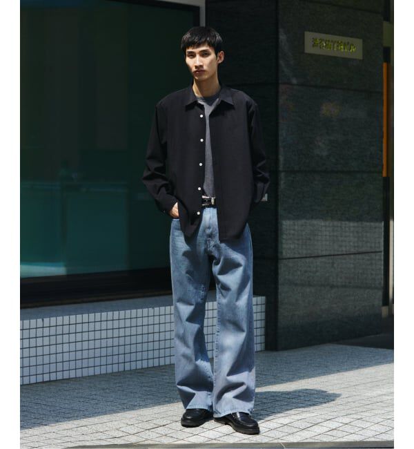 JOURNAL STANDARD「EVALET / エバレット ST ライト レギュラー カラー シャツ」|シャツ・ブラウス|