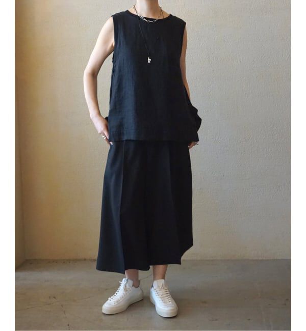 journal standard luxe「フレンチリネンツイルノースリーブブラウス」|シャツ・ブラウス|