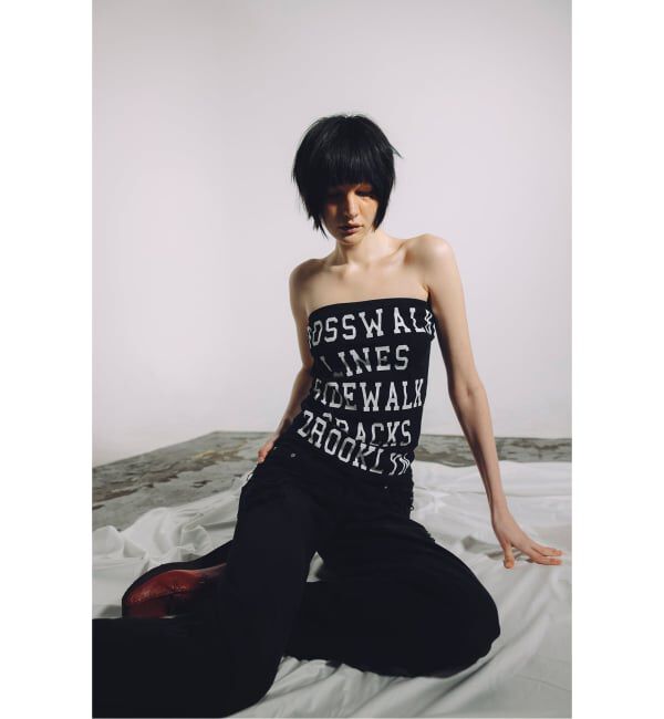 Oriens JOURNAL STANDARD「ブロークンダメージデニムパンツ」|デニム|
