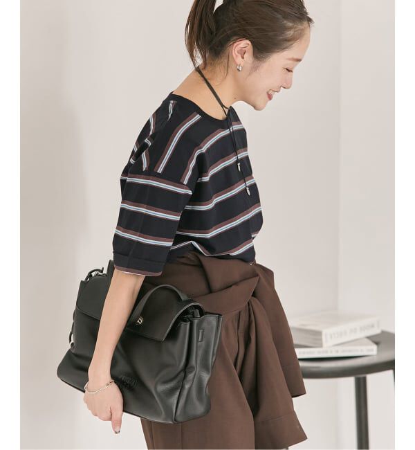 JOURNAL STANDARD「《追加》汗ジミ防止ボーダービッグT」|Tシャツ・カットソー|