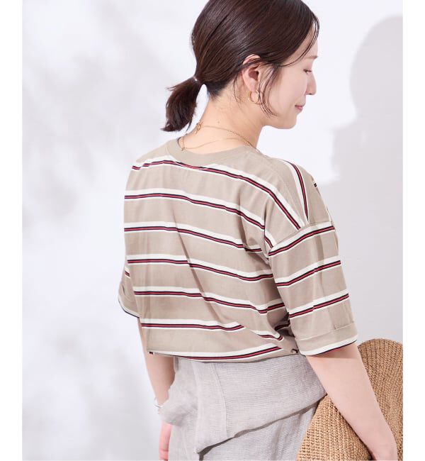 JOURNAL STANDARD「《追加》汗ジミ防止ボーダービッグT」|Tシャツ・カットソー|