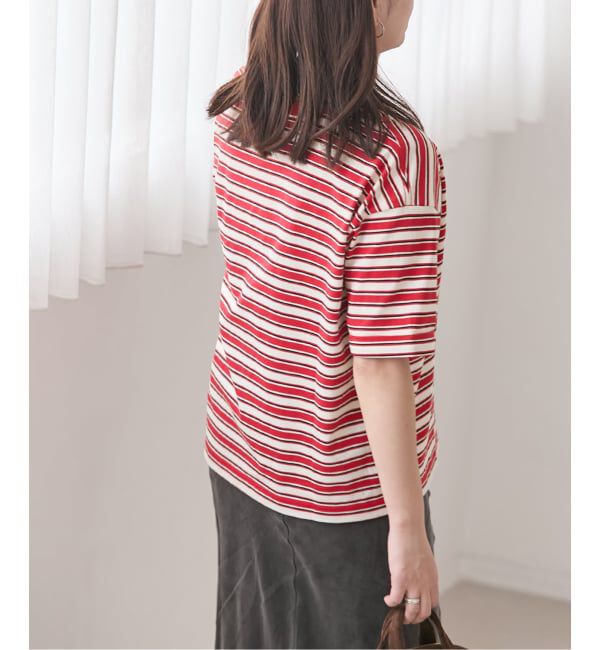 JOURNAL STANDARD「《追加》汗ジミ防止ボーダービッグT」|Tシャツ・カットソー|