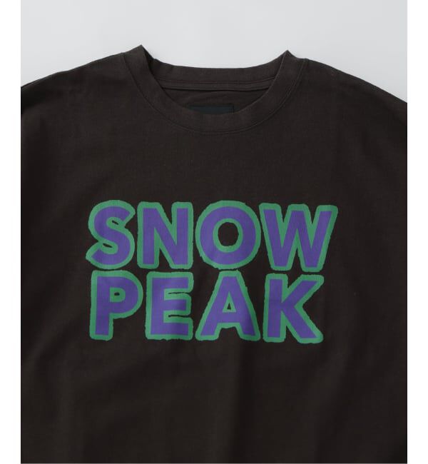 JOURNAL STANDARD relume「SNOW PEAK / スノーピーク 別注 マルチカラーロゴ プリントTシャツ」|Tシャツ・カットソー|