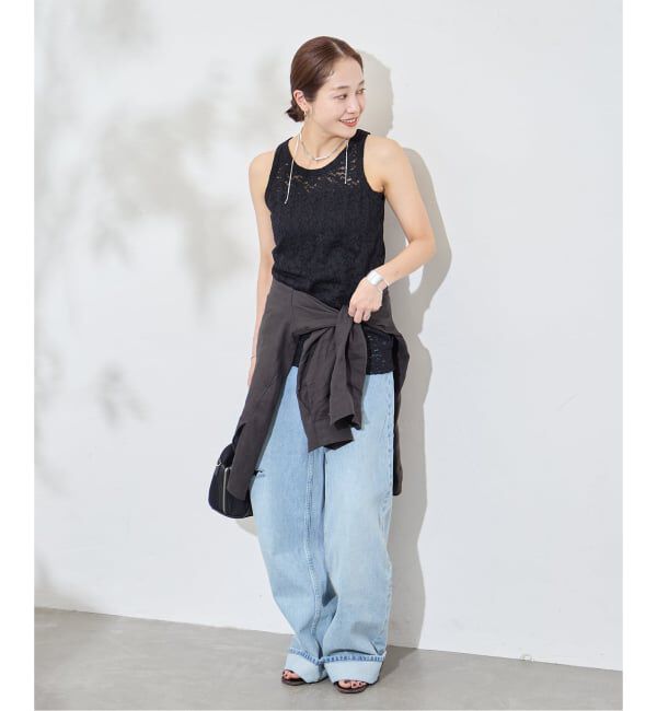 JOURNAL STANDARD「ストレッチフラワーレースタンク」|Tシャツ・カットソー|