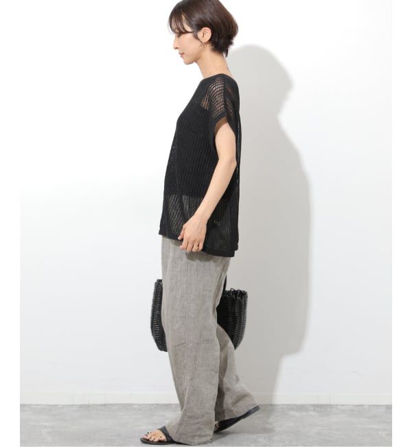 JOURNAL STANDARD relume「2WAYメッシュニットフレンチスリーブ」|ニット・セーター|
