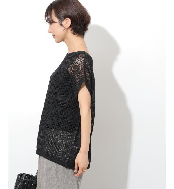 JOURNAL STANDARD relume「2WAYメッシュニットフレンチスリーブ」|ニット・セーター|