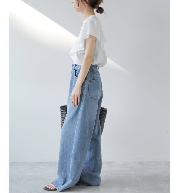 JOURNAL STANDARD relume「ラミーボイルクロスラッフルブラウス」|シャツ・ブラウス|