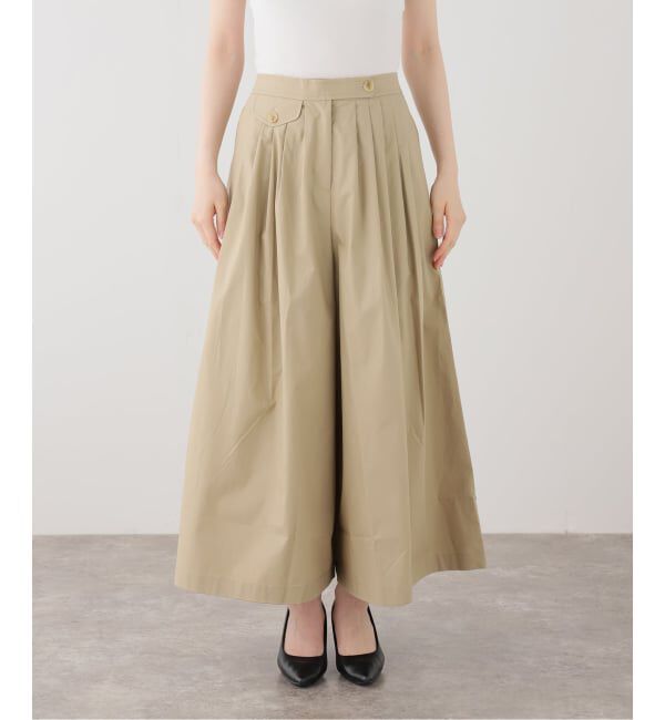 journal standard L'essage「The Loom/ザ ルーム COTTON CULOTTE PANTS パンツ」|スラックス|ベージュ