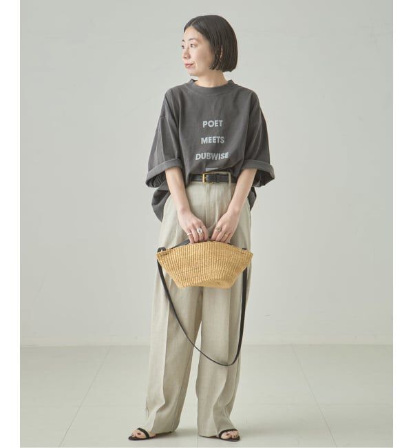 journal standard L'essage「《追加》POET MEETS DUBWISE LOOSE FIT LOGO Tシャツ」|Tシャツ・カットソー|