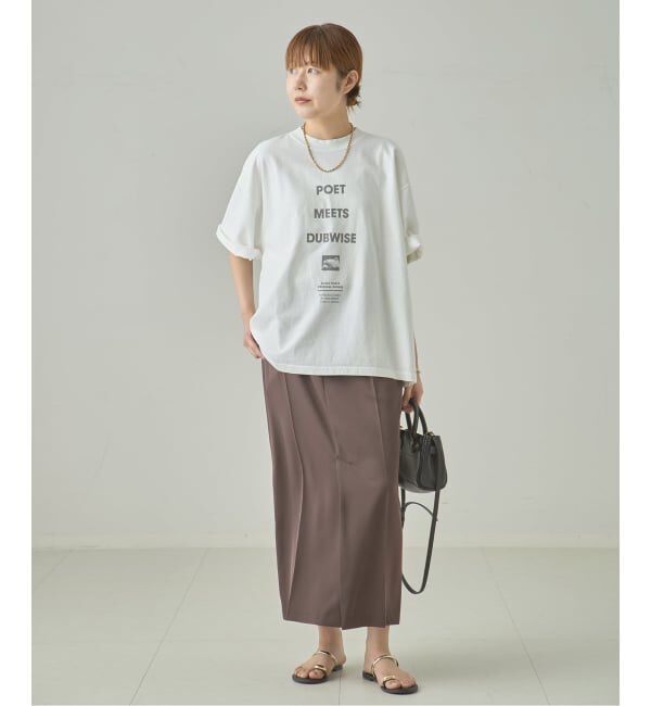 journal standard L'essage「《追加》POET MEETS DUBWISE LOOSE FIT LOGO Tシャツ」|Tシャツ・カットソー|