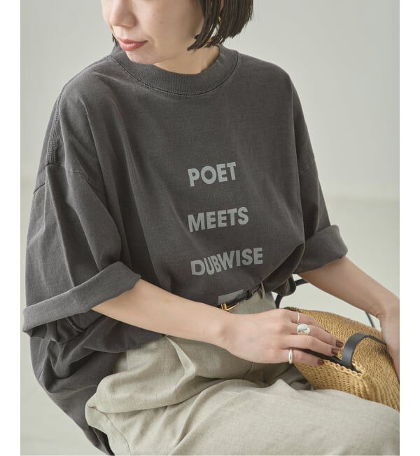journal standard L'essage「《追加》POET MEETS DUBWISE LOOSE FIT LOGO Tシャツ」|Tシャツ・カットソー|
