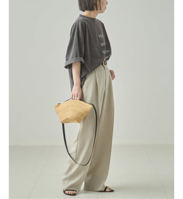 journal standard L'essage「《追加》POET MEETS DUBWISE LOOSE FIT LOGO Tシャツ」|Tシャツ・カットソー|