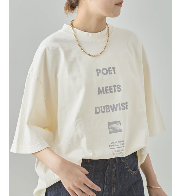 journal standard L'essage「《追加》POET MEETS DUBWISE LOOSE FIT LOGO Tシャツ」|Tシャツ・カットソー|ナチュラル