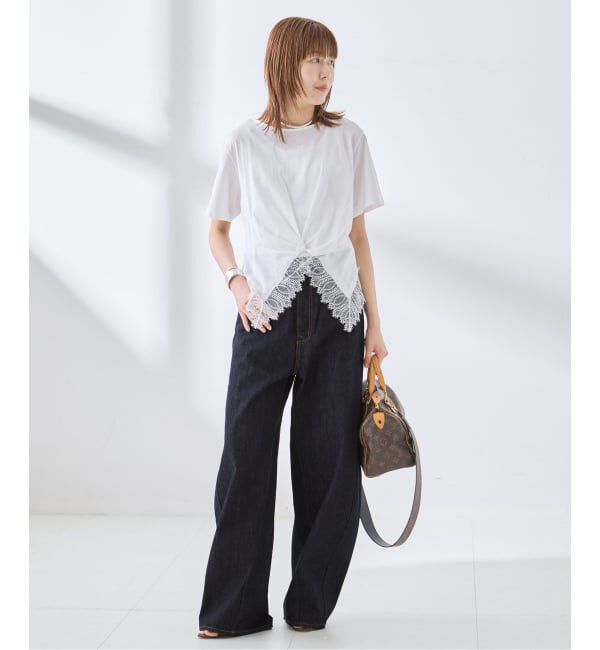 journal standard L'essage「《予約》バレルワイドデニムパンツ」|デニム|