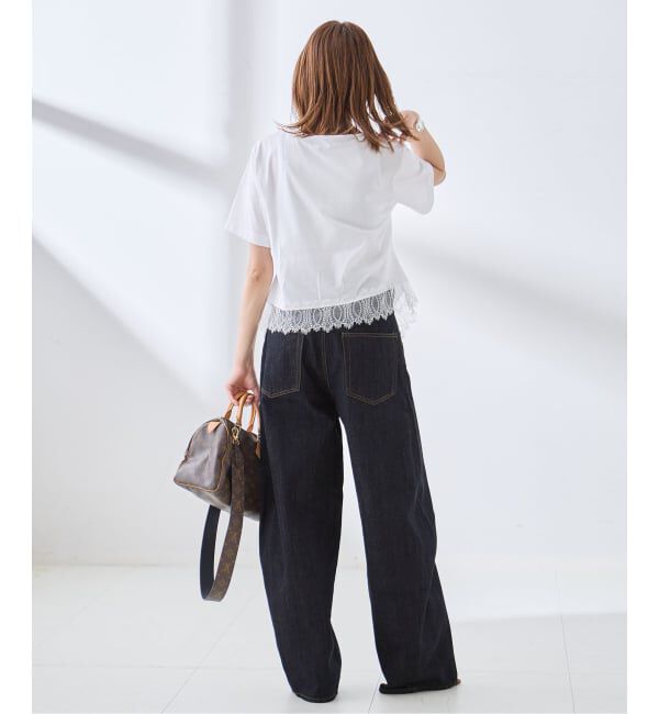 journal standard L'essage「《予約》バレルワイドデニムパンツ」|デニム|