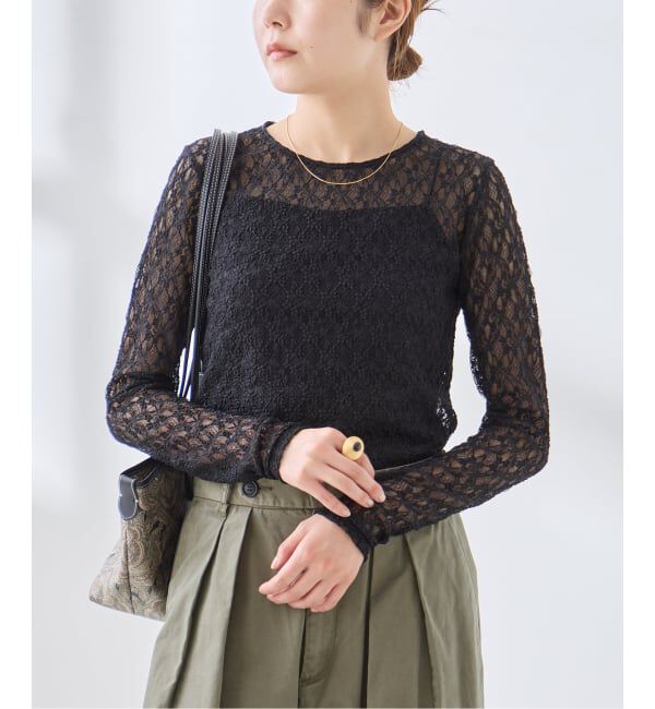 journal standard L'essage「《予約》レーストップス」|その他|ブラック