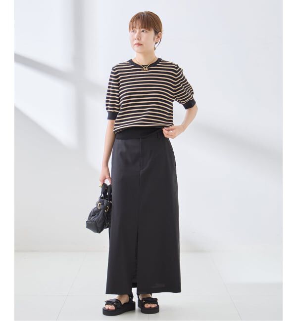 journal standard L'essage「ソフトムースマキシスカート」|スカート|