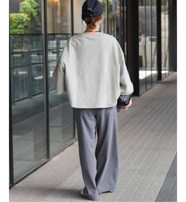 JOURNAL STANDARD relume「《WEB限定追加予約》バイオミニ裏毛ルーズプルオーバー」|Tシャツ・カットソー|