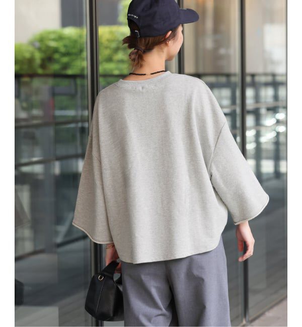 JOURNAL STANDARD relume「《WEB限定追加予約》バイオミニ裏毛ルーズプルオーバー」|Tシャツ・カットソー|