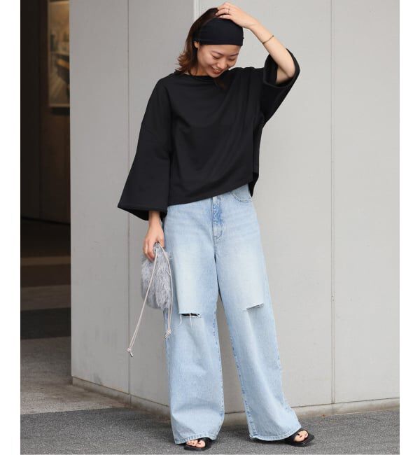 JOURNAL STANDARD relume「《WEB限定追加予約》バイオミニ裏毛ルーズプルオーバー」|Tシャツ・カットソー|