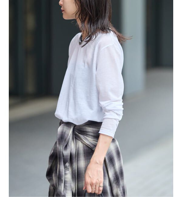 JOURNAL STANDARD「《予約》CPシアースキンロング Tシャツ」|Tシャツ・カットソー|