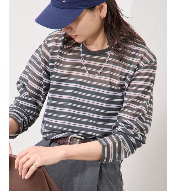 JOURNAL STANDARD「《予約》CPシアースキンロング Tシャツ」|Tシャツ・カットソー|