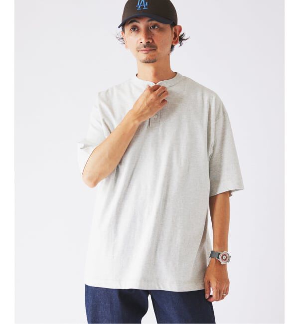 JOURNAL STANDARD relume「Healthknit / ヘルスニット 別注 ヘンリーネックTシャツ」|Tシャツ・カットソー|
