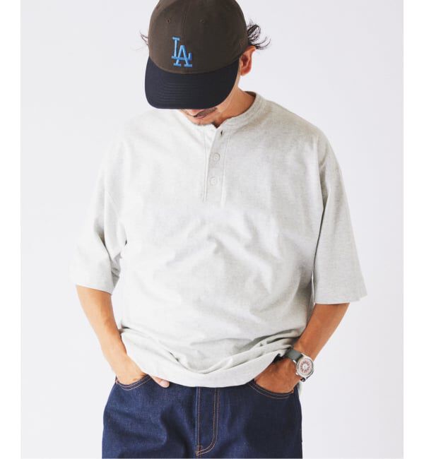 JOURNAL STANDARD relume「Healthknit / ヘルスニット 別注 ヘンリーネックTシャツ」|Tシャツ・カットソー|