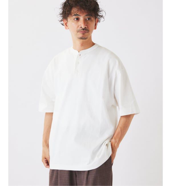 JOURNAL STANDARD relume「Healthknit / ヘルスニット 別注 ヘンリーネックTシャツ」|Tシャツ・カットソー|