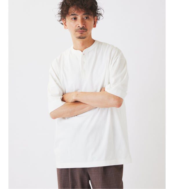 JOURNAL STANDARD relume「Healthknit / ヘルスニット 別注 ヘンリーネックTシャツ」|Tシャツ・カットソー|