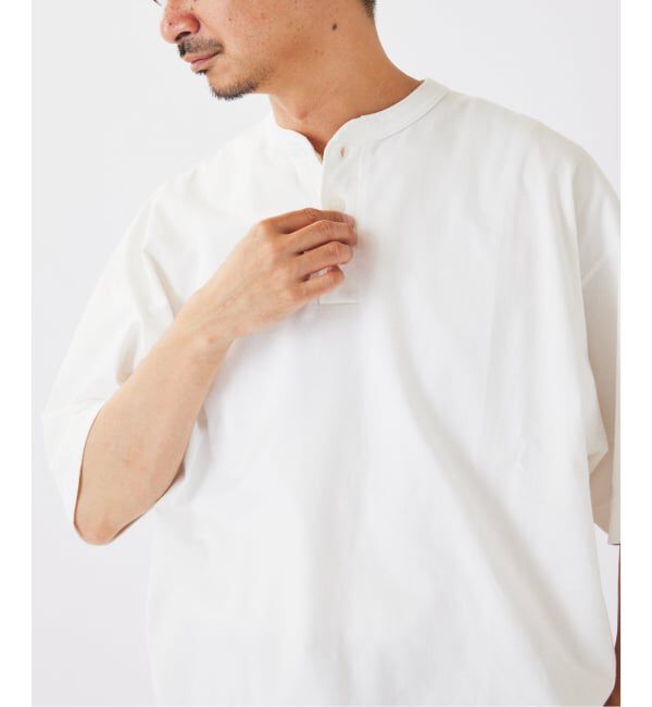 JOURNAL STANDARD relume「Healthknit / ヘルスニット 別注 ヘンリーネックTシャツ」|Tシャツ・カットソー|