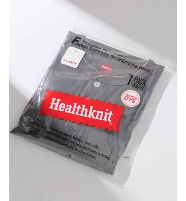 JOURNAL STANDARD relume「Healthknit / ヘルスニット 別注 ヘンリーネックTシャツ」|Tシャツ・カットソー|