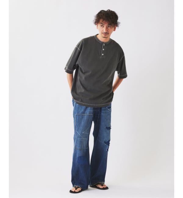JOURNAL STANDARD relume「Healthknit / ヘルスニット 別注 ヘンリーネックTシャツ」|Tシャツ・カットソー|