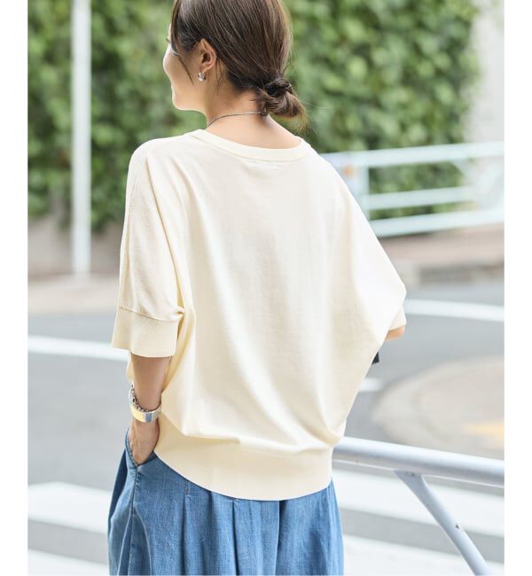 JOURNAL STANDARD「《追加2》【UVカット/洗える/接触冷感】WASHABLE COOL UV ドルマンプルオーバー」|ニット・セーター|