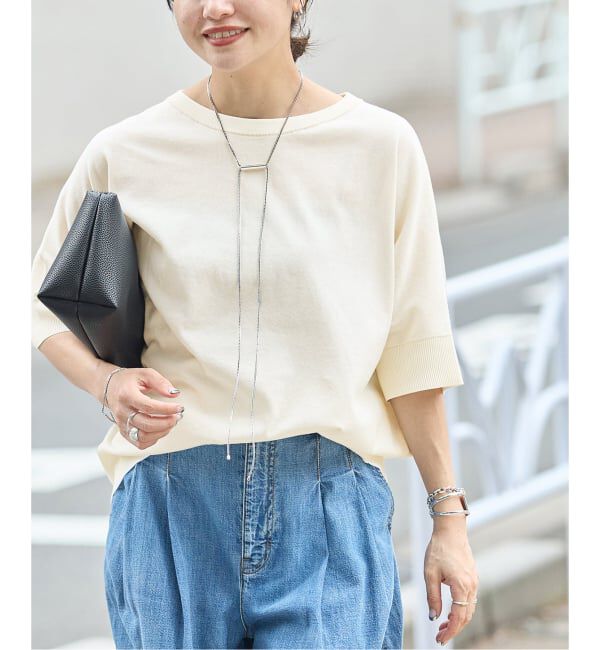 JOURNAL STANDARD「《追加2》【UVカット/洗える/接触冷感】WASHABLE COOL UV ドルマンプルオーバー」|ニット・セーター|