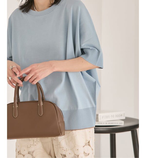 JOURNAL STANDARD「《追加2》【UVカット/洗える/接触冷感】WASHABLE COOL UV ドルマンプルオーバー」|ニット・セーター|