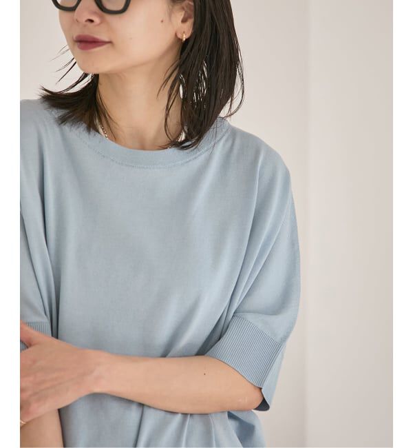 JOURNAL STANDARD「《追加2》【UVカット/洗える/接触冷感】WASHABLE COOL UV ドルマンプルオーバー」|ニット・セーター|