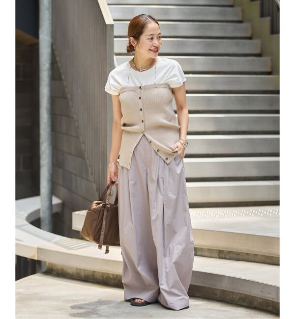 JOURNAL STANDARD「《予約》ウォッシャブルコットンシルクミックス ビスチェ」|その他|