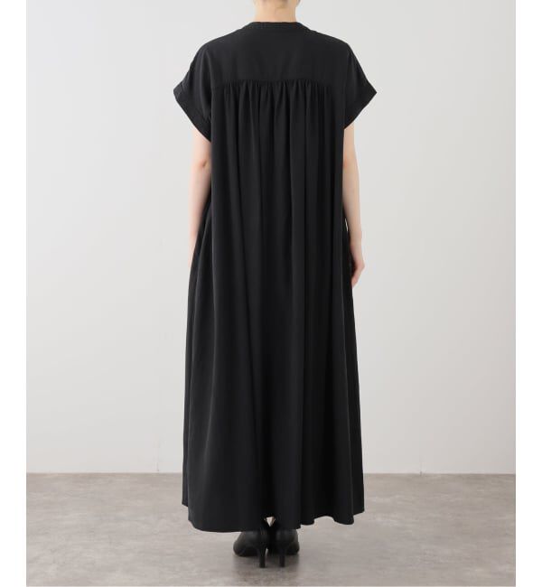 JOURNAL STANDARD「麻混ギャザーワンピース」|ワンピース|