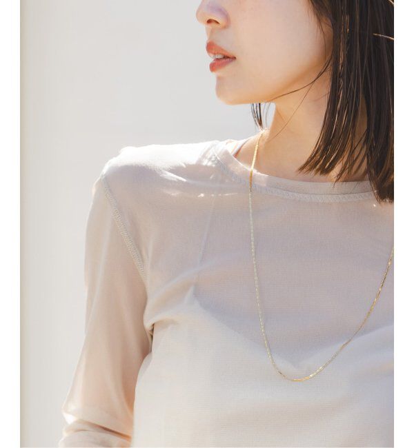 NOBLE「スキンチュールロングTシャツ」|Tシャツ・カットソー|