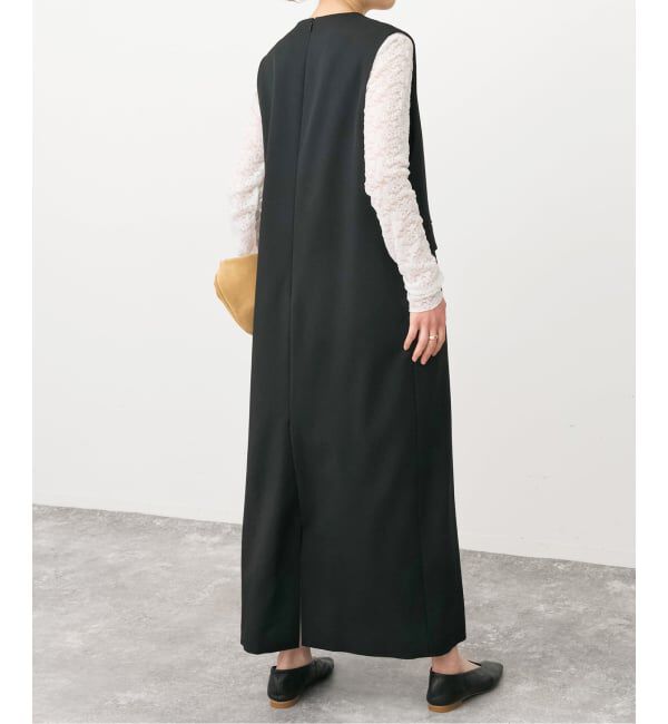 Spick and Span「《WEB限定 / 追加予約》ダブルクロスVネックワンピース」|ワンピース|