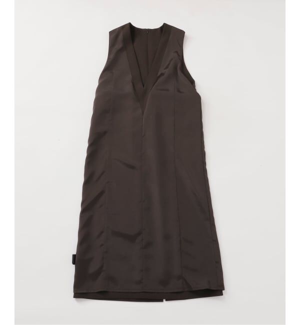 Spick and Span「《WEB限定 / 追加予約》ダブルクロスVネックワンピース」|ワンピース|