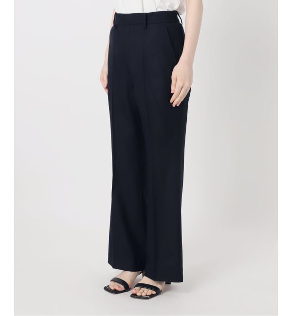 Spick and Span「《セットアップ可 / 追加予約》ウールブレンドパンツ」|スラックス|