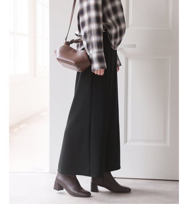 U by SPICK&SPAN「《予約》ロングカットスカート」|スカート|