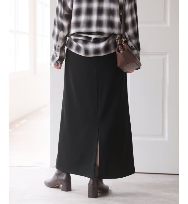 U by SPICK&SPAN「《予約》ロングカットスカート」|スカート|